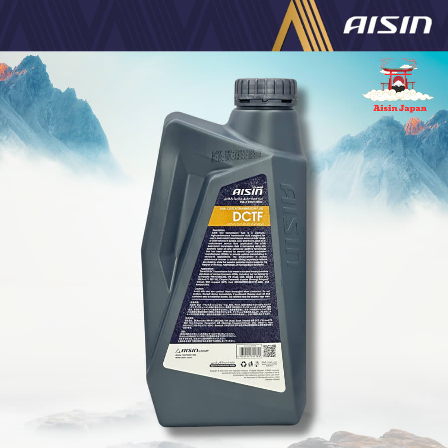 Dầu hộp số ly hợp kép DCTF (Khô & Ướt) 1 Lít Hiệu Aisin mã ATFDCT1PB
