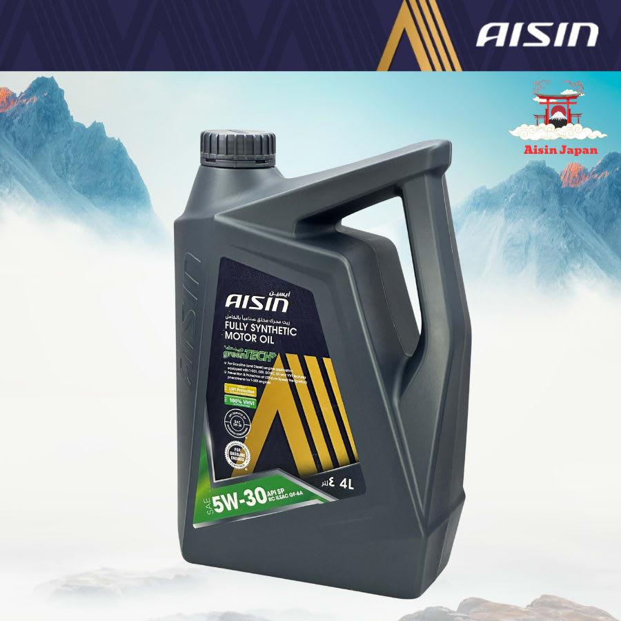 Dầu động cơ xăng 5W-30 API SP 10.000Km 4 Lít Hiệu Aisin mã ESFP0534P