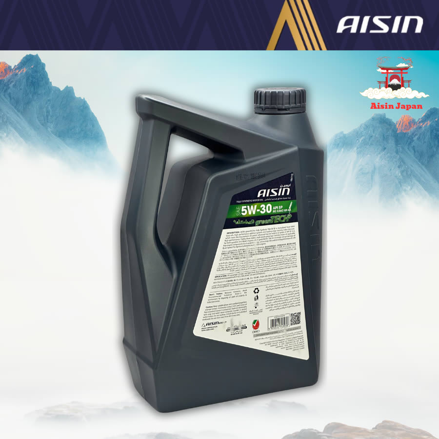 Dầu động cơ xăng 5W-30 API SP 10.000Km 4 Lít Hiệu Aisin mã ESFP0534P