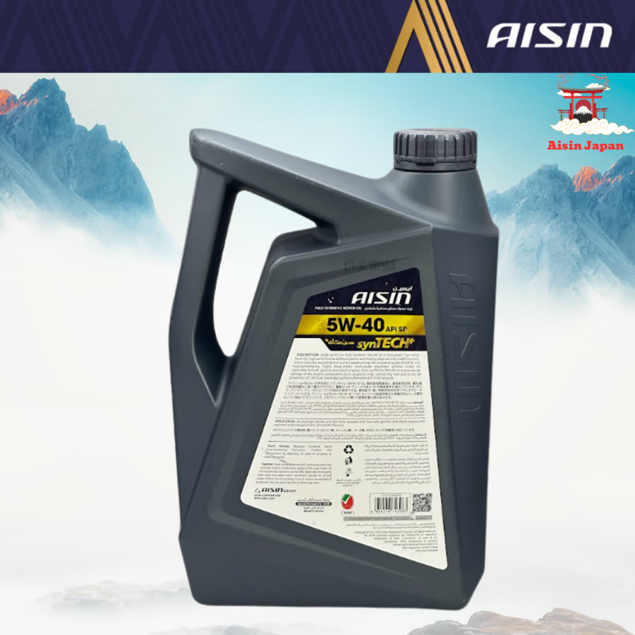 Dầu động cơ Xăng 5W-40 API SP 10.000Km 4 Lít Hiệu Aisin mã ESFP0544P