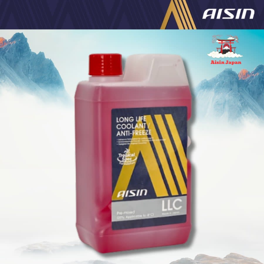 Nước làm mát Đỏ 1 Lít Hiệu Aisin mã LCPM20A1LR