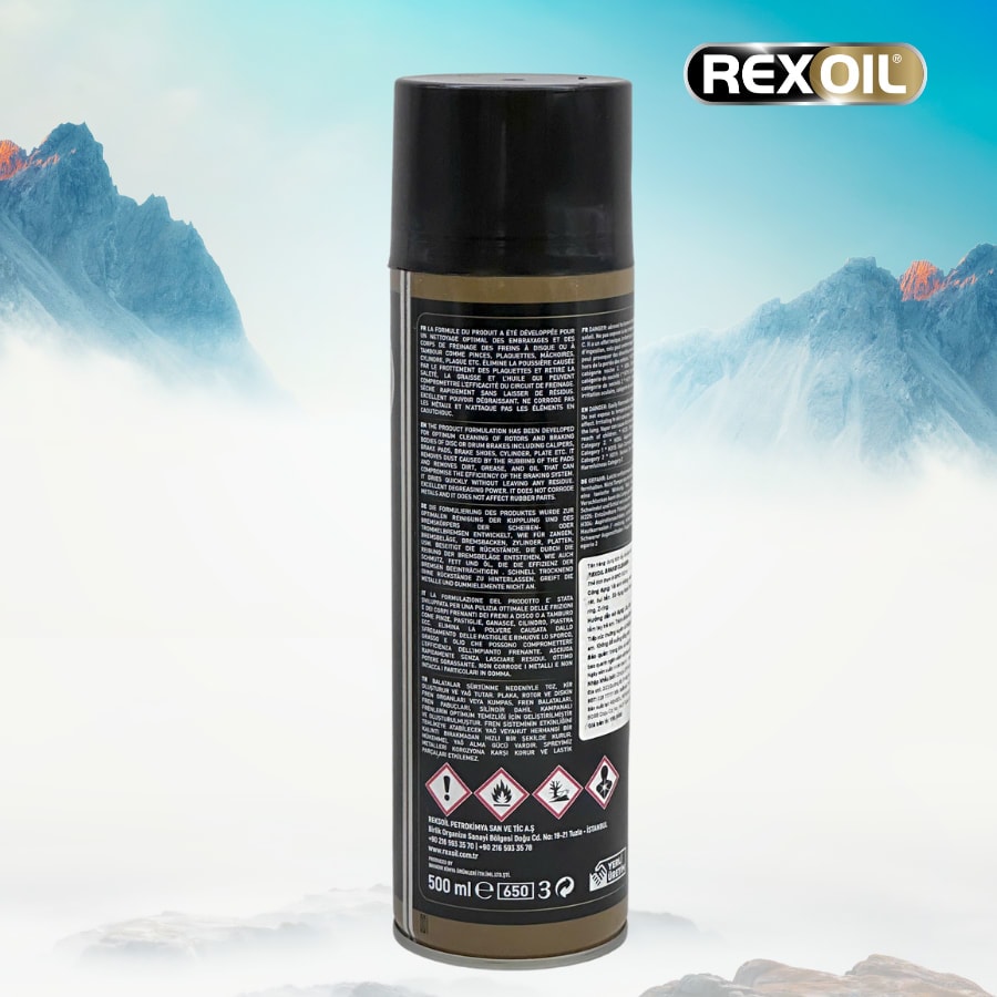 Dung dịch Vệ sinh thắng 500ml Hiệu REXOIL mã REXBRCL