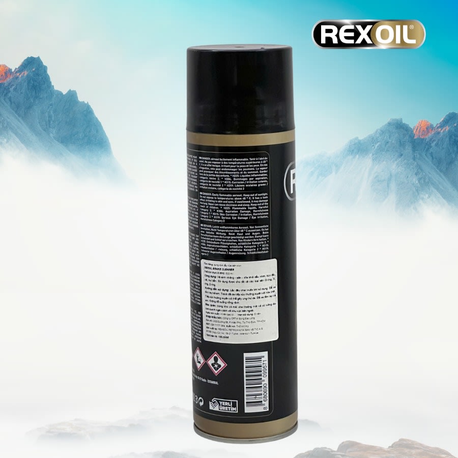 Dung dịch Vệ sinh thắng 500ml Hiệu REXOIL  mã REXBRCL