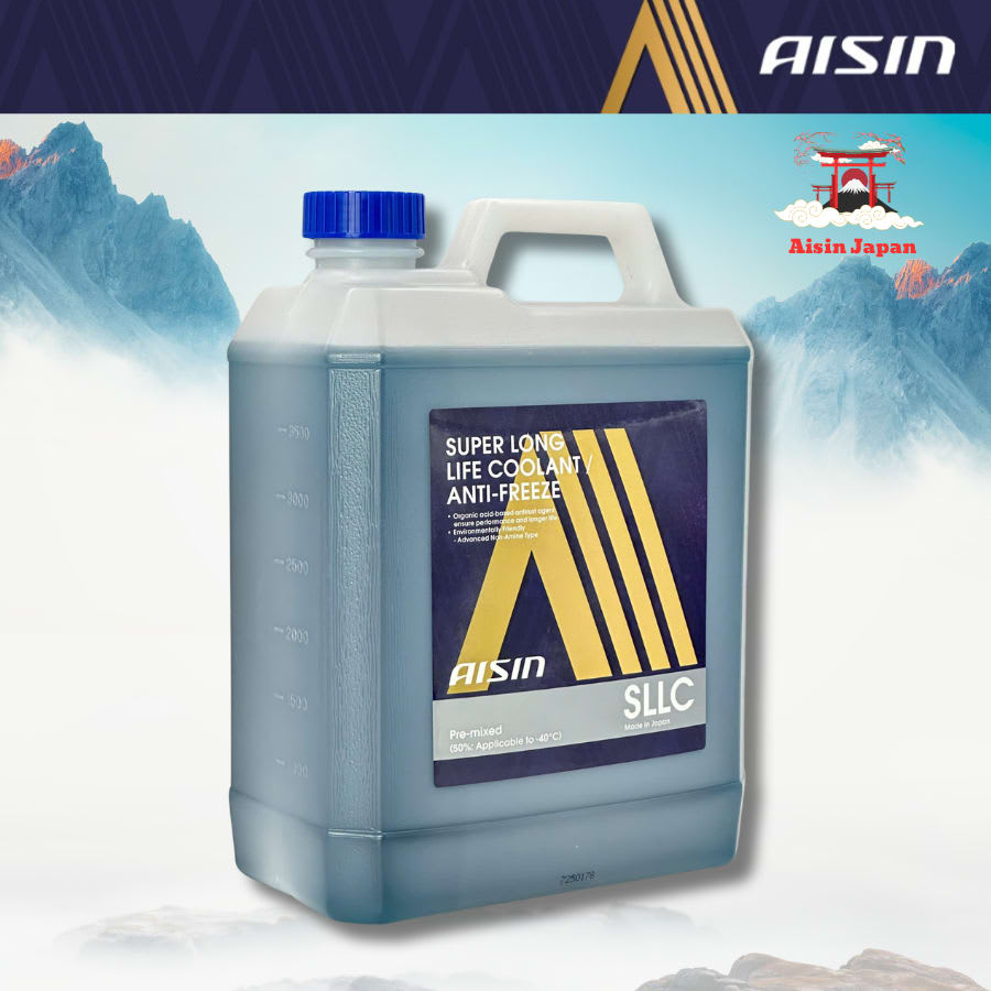 Nước làm mát Xanh dương 4 Lít Hiệu Aisin mã SCPM50A4LB