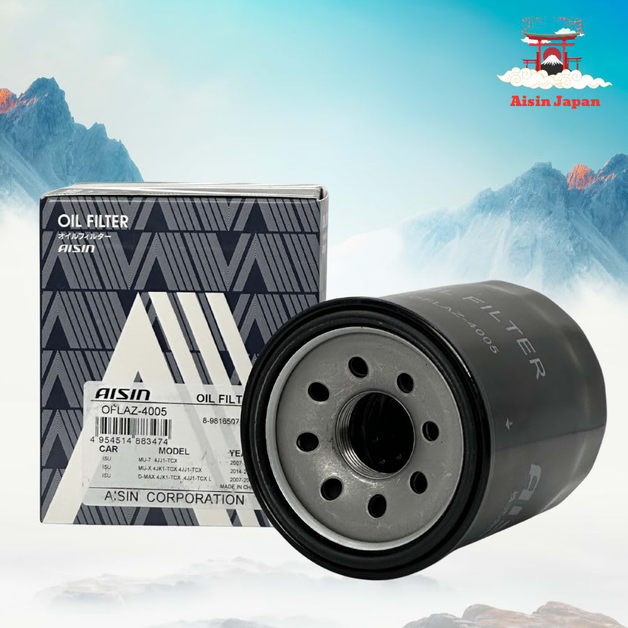 Lọc nhớt động cơ Isuzu hiệu Aisin mã OFLAZ-4005