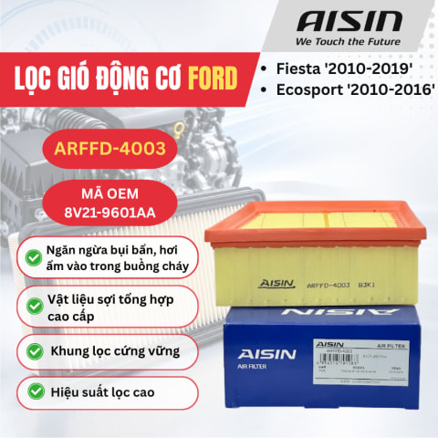 Lọc gió động cơ Ford hiệu Aisin mã ARFFD-4003
