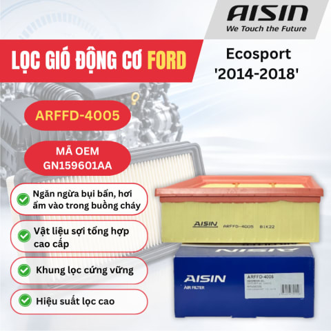 Lọc gió động cơ Ford hiệu Aisin mã ARFFD-4005