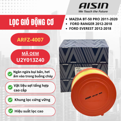 Lọc gió động cơ Mazda, Ford hiệu Aisin mã ARFZ-4007