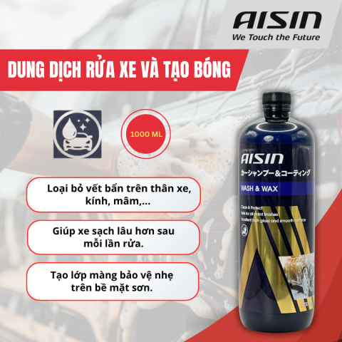 Xà phòng rửa xe có chất tạo bóng AISIN