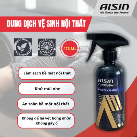 Chai xịt chăm sóc và bảo vệ nội thất ô tô AISIN