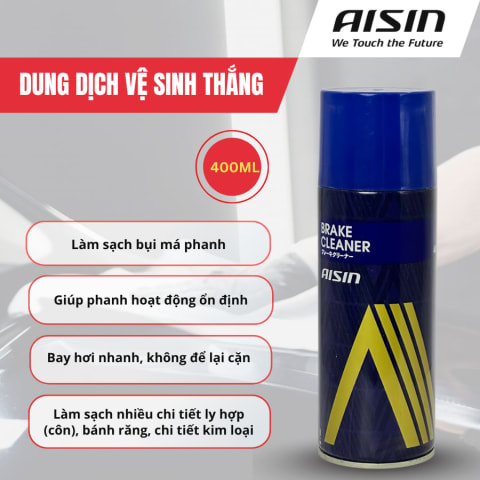 Chai xịt vệ sinh bố thắng má phanh AISIN 400ML