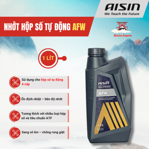 Dầu Trợ lực lái 1 Lít Hiệu Aisin mã ATFD31P