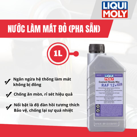 Nước làm mát Đỏ ( pha sẵn ) 1 Lít hiệu Liqui Moly mã 6924