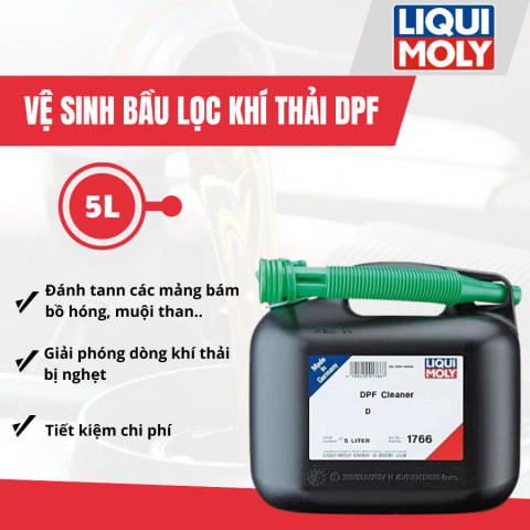 Vệ sinh bầu lọc khí thải DPF 5 Lít hiệu Liqui Moly mã 1766