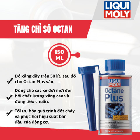 Tăng chỉ số octan 150 ml hiệu Liqui Moly mã 2956