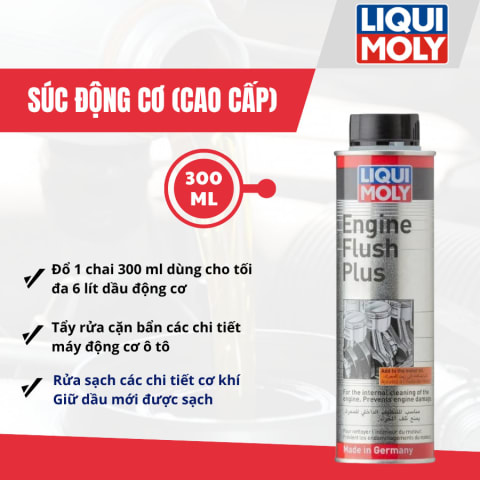 Súc động cơ ( cao cấp ) 300 ml hiệu Liqui Moly mã 8374