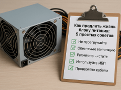 Как продлить жизнь блоку питания: 5 простых советов