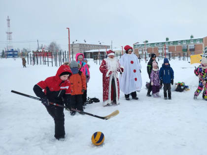 В спортивном парке им.Г.Хусаинова случился «Рождественский переполох»