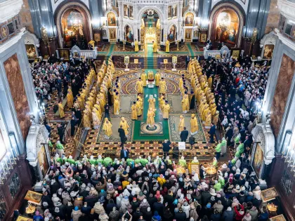 Делегация Альметьевской епархии принимает участие в XXXIII Международных Рождественских образовательных чтениях в Москве