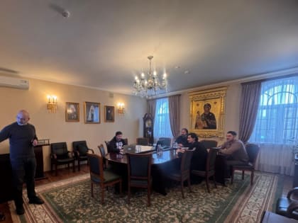 В Епархиальном управлении состоялось совещание по реконструкции Кафедрального собора