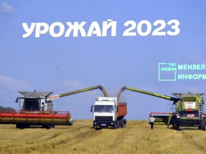 Земледельцы Мензелинского района завершили уборку на 81,3 процента