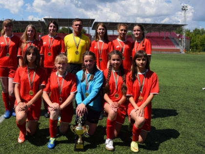 Аксубаевские футболистки выиграли первенство Татарстана среди девушек