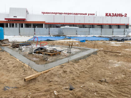 Стелу «Казань – город трудовой доблести» откроют в мае в сквере у Северного вокзала