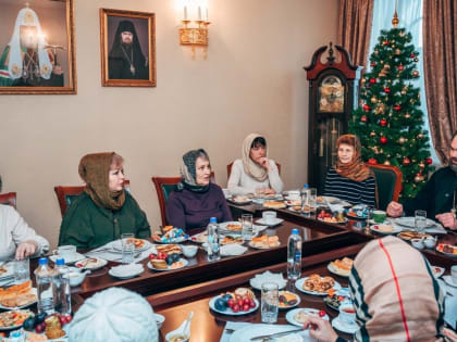 Епископ Мефодий встретился с семьями участников СВО