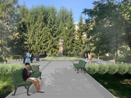 1 тысяча кустарников и 1,5 тысячи многолетних растений украсят сквер Котельникова