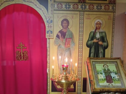 Престольный праздник встретили в больничном храме при ЦРБ Альметьевска