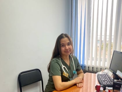 Молодой врач Айгуль Юнусова о работе в Мензелинской ЦРБ: «Влиться в рабочий процесс помог коллектив».