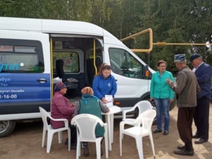 Жители Урусовского, Подгорно-Байларского, Юртовского сельских поселений оставили свои обращения в мобильном приемном пункте