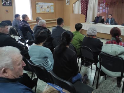 Встреча с трудовым коллективом ООО «Заря»