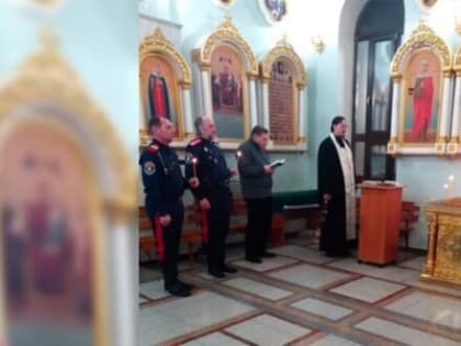 В Бугульме совершена панихида по погибшим казакам, воинам и жертвам политических репрессий