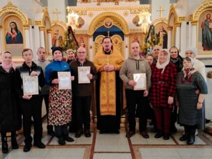 В Бугульминском благочинии состоялся молебен с чином обета трезвости