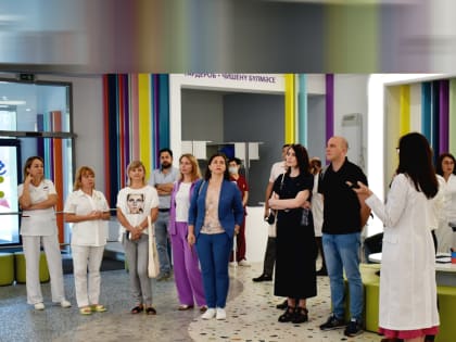 Делегация из Оренбурга посетила Детскую республиканскую клиническую больницу