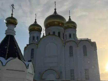 Расписание богослужений на праздник Крещения Господня в Казанском кафедральном соборе г. Альметьевска