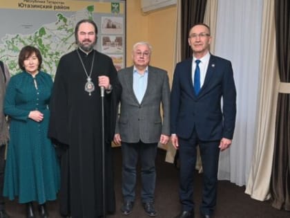 Состоялась встреча епископа Мефодия с главой Ютазинского района
