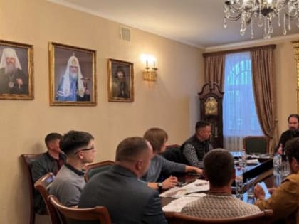 В Епархиальном управлении остоялась встреча по реконструкции Кафедрального собора