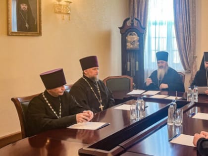 В управлении Альметьевской епархии состоялся Епархиальный совет
