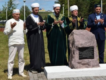 В селе Байряка заложен камень в основание новой мечети