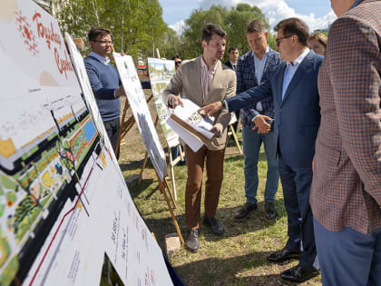 В Казани началось строительство нового бульвара на улице Серова