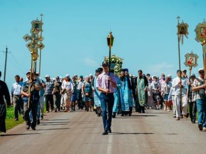 В Бугульминском районе пройдет Крестный ход с иконой Божией Матери «Достойно есть»