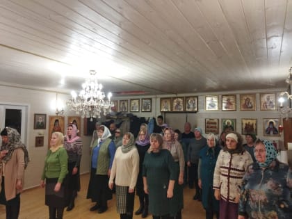 В Заинске на территории строящегося Храма святителя Макария совершаются молебны