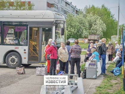 Дачный сезон открыт: жители Набережных Челнов отправились на автобусах в сады-огороды