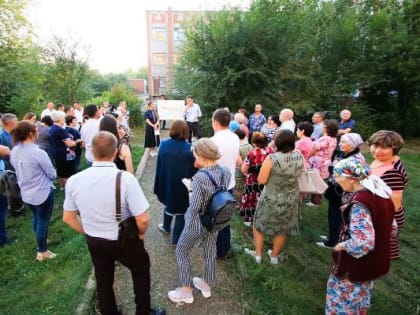 В Альметьевске  активно формируют концепцию благоустройства дворовых территорий