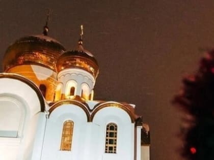 Расписание богослужений в праздник Рождества Христово в Казанском кафедральном соборе г. Альметьевска