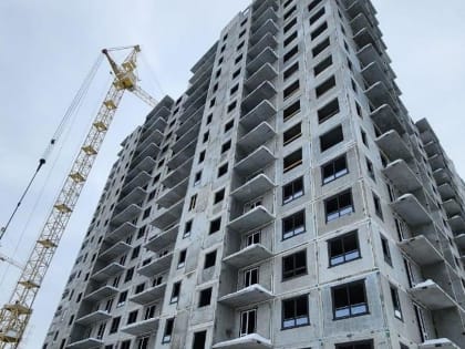 Строящийся 160-квартирный дом в Салават Купере готов на 48,6%