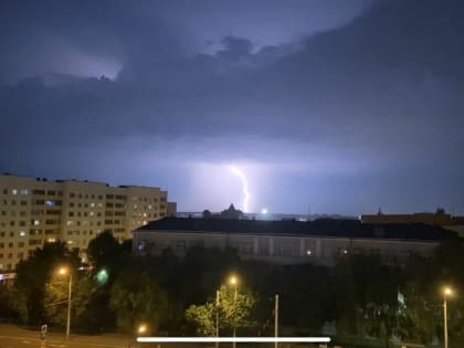 Татарстанцев на выходных ждут дожди и грозы