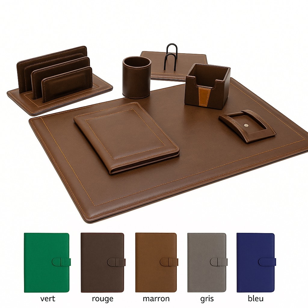 ENSEMBLE SOUS-MAIN EN CUIR  LUX